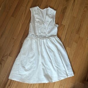 Sleeveless Linen Dress